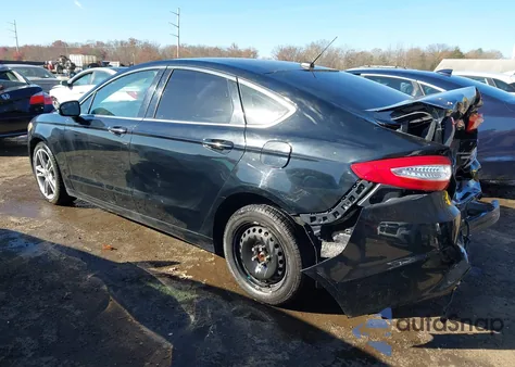 2016 Ford Fusion Titanium from USA, damaged, VIN 3FA6P0D98GR191701